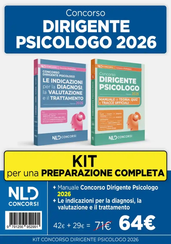 Kit Dirigente Psicologo 2026 2vol.