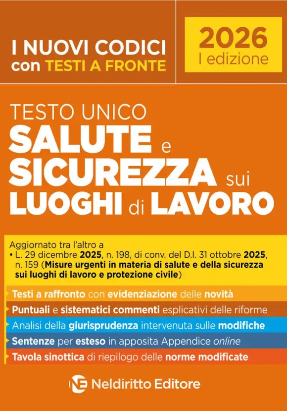 Testo Unico Salute Sicurezza Luoghi Lav.