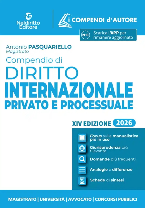 Compendio Dir.internazionale Priv. 2026