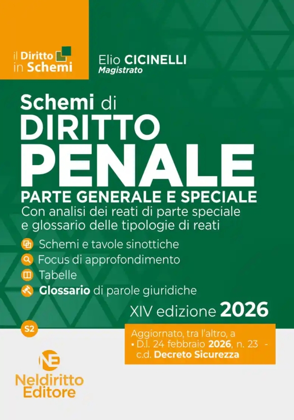 Schemi - Diritto Penale Pg + Ps 14ed