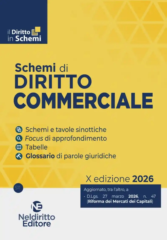 Schemi - Diritto Commerciale 10ed