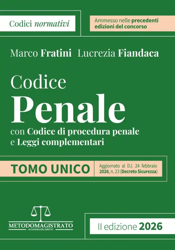 Codice Penale 2026 2ed.