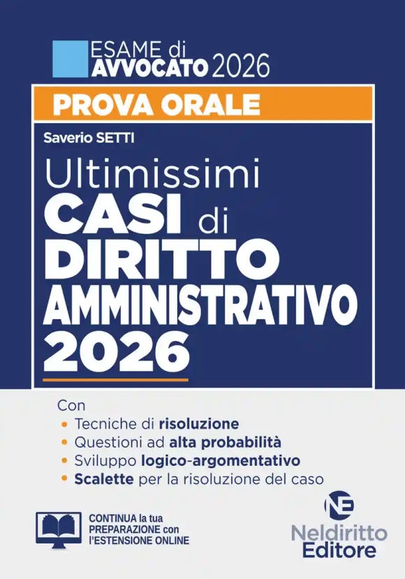 Ultimissimi Casi Dir.amm.vo 2026