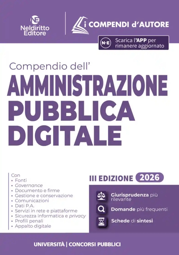 Compendio Amministrazione Pubb.digitale
