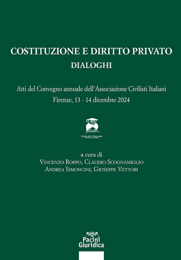 Costituzione E Diritto Privato Dialoghi