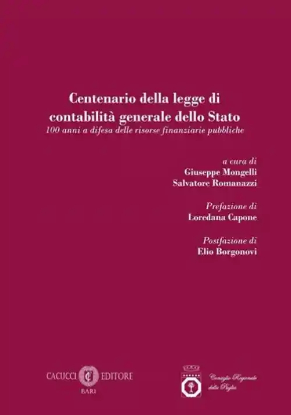 Centenario Legge Contabilita' Gen.stato