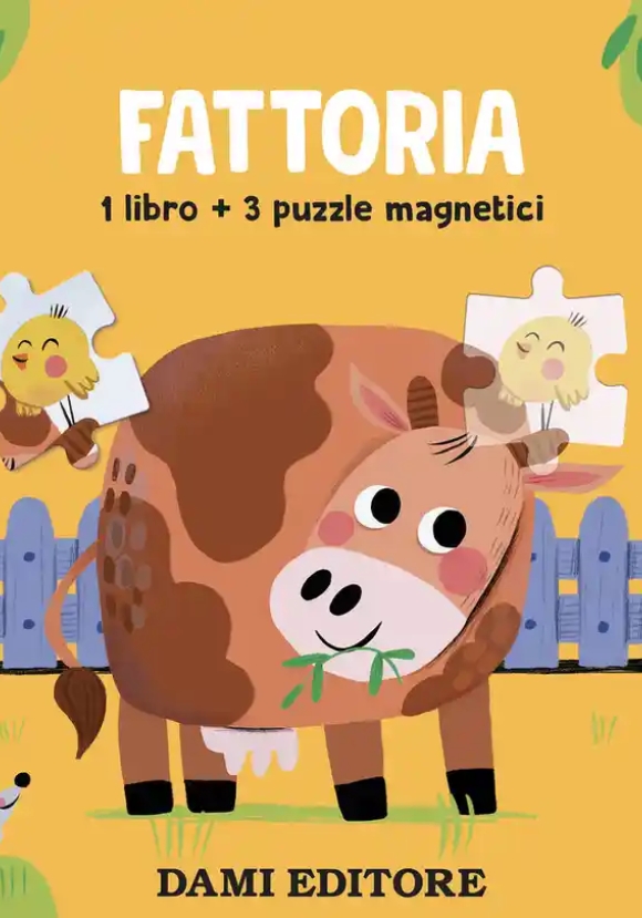Fattoria. Libri Con Puzzle Magnetici. Ediz. A Colori. Con 3 Puzzle