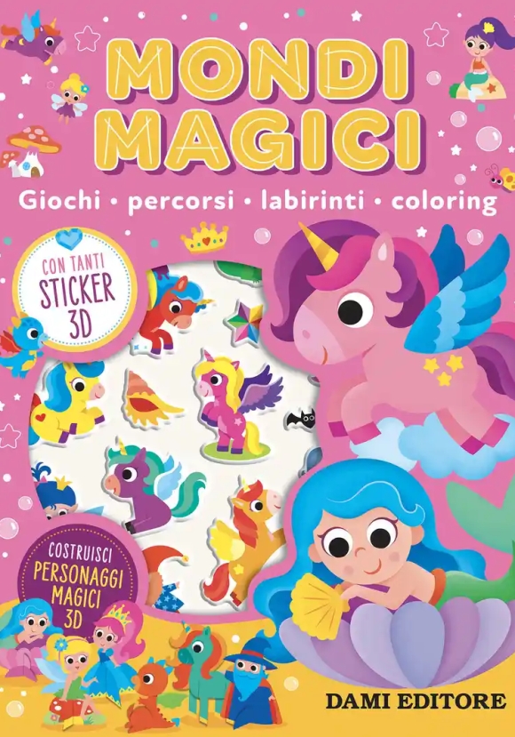 Mondi Magici Puffy Stickers