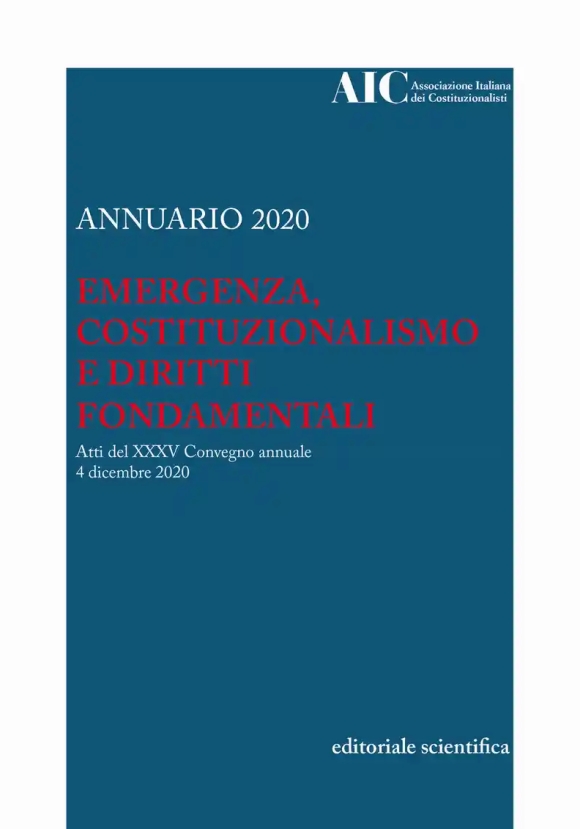 Annuario 2020 Emergenza Costituzional.