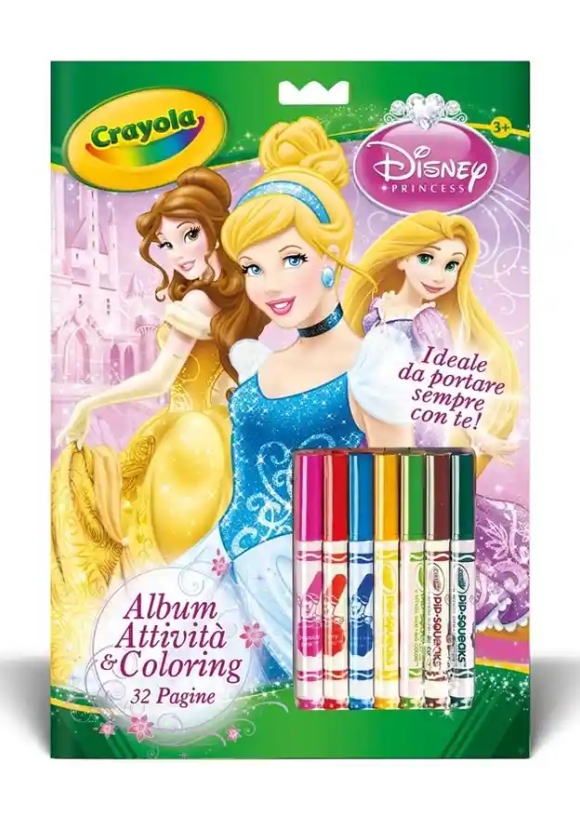 Album Attivita' Coloring Princess  5807