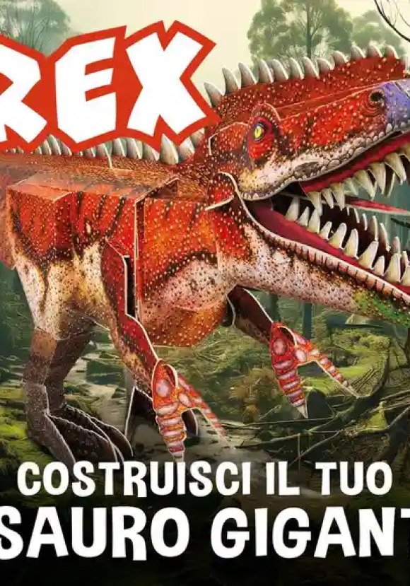 T-rex. Costruisci Un Dinosauro In 3d