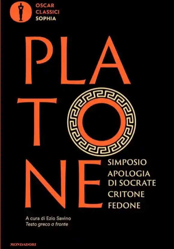 Simposio-apologia Di Socrate-critone-fedone. Testo Greco A Fronte