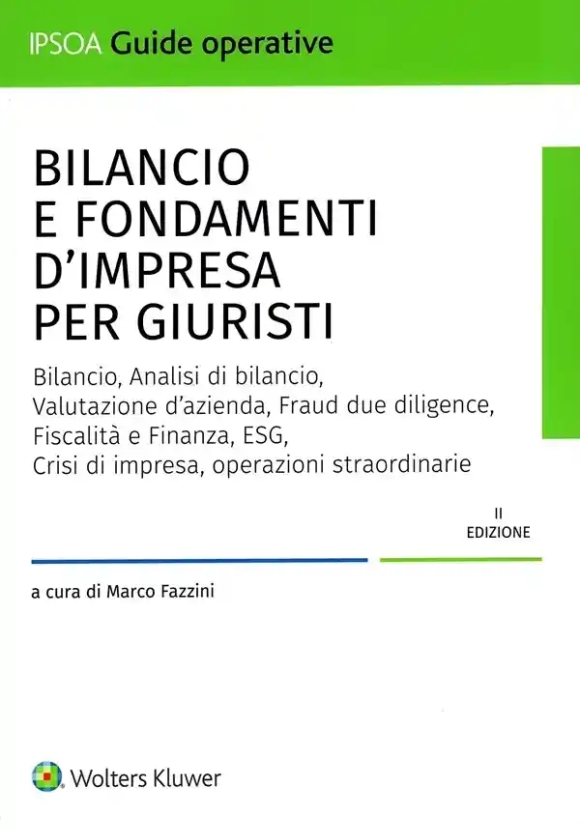 Bilancio Fondamenti Impresa Giuristi 2ed