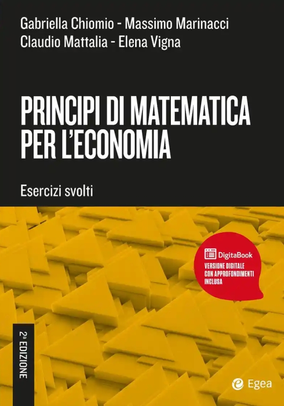 Principi Matematica Per Economia 2ed.