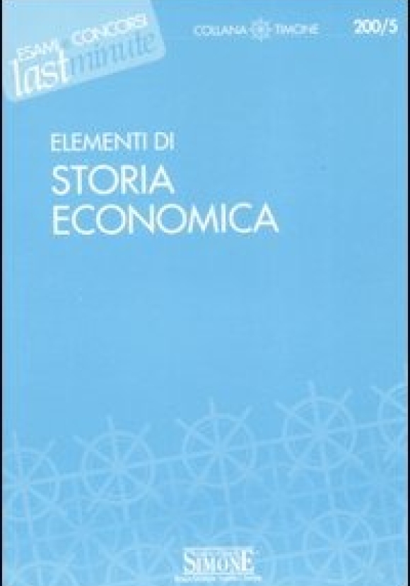 200/5 Elementi Di Storia Economica