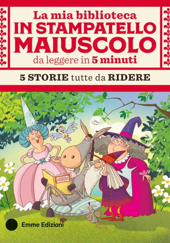 Mia Biblioteca In Stampatello Maiuscolo Da Leggere In 5 Minuti. Ediz. A Colori (la)