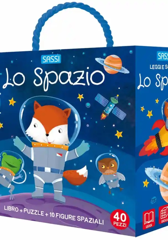 Spazio. Q-box. Ediz. A Colori. Con 10 Figure Spaziali. Con Puzzle (lo)