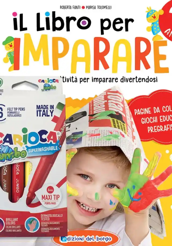Libro Per Imparare. 3 Anni. Tanti Giochi E Attivit? Per Imparare Divertendosi. Ediz. A Colori. Con 6