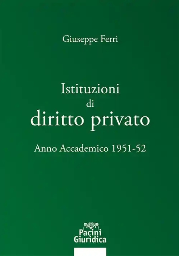 Istituzioni Diritto Privato 195152