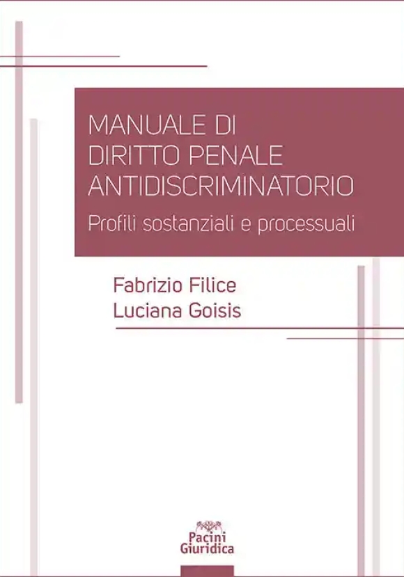 Manuale Diritto Penale Antidiscriminat.