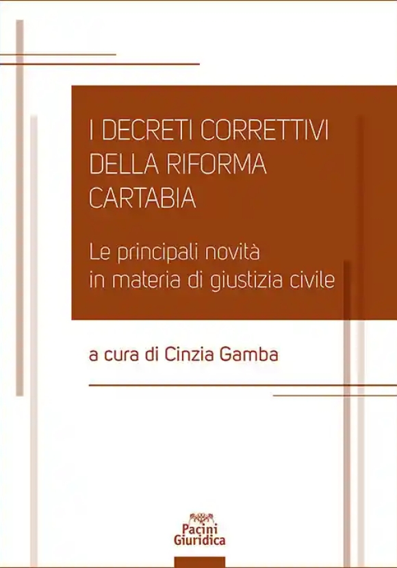 Decreti Correttivi Riforma Cartabia