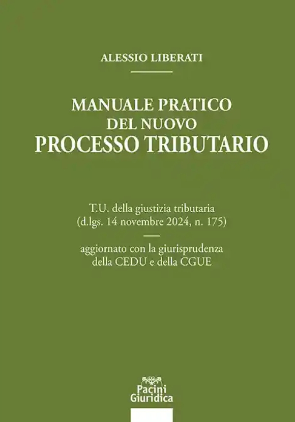 Manuale Pratico Nuovo Processo Tributar.
