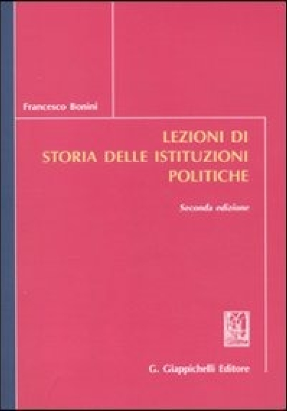 Lezioni Di Storia Delle Istit.