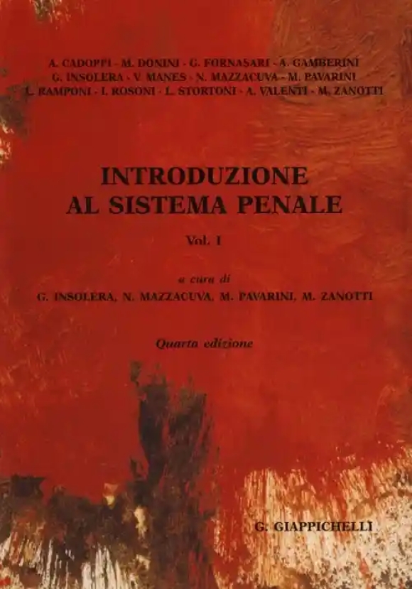 Introduzione Al Sistema Penale