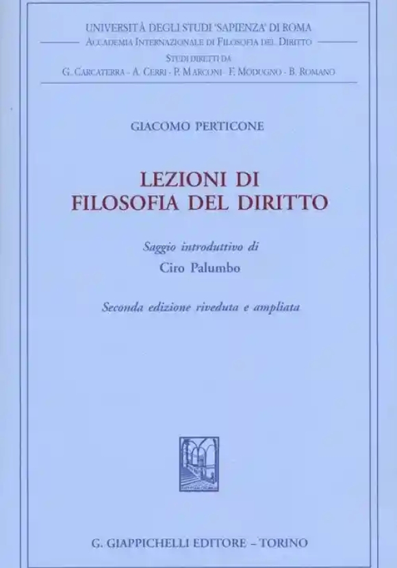 Lezioni Filosofia Del Diritto