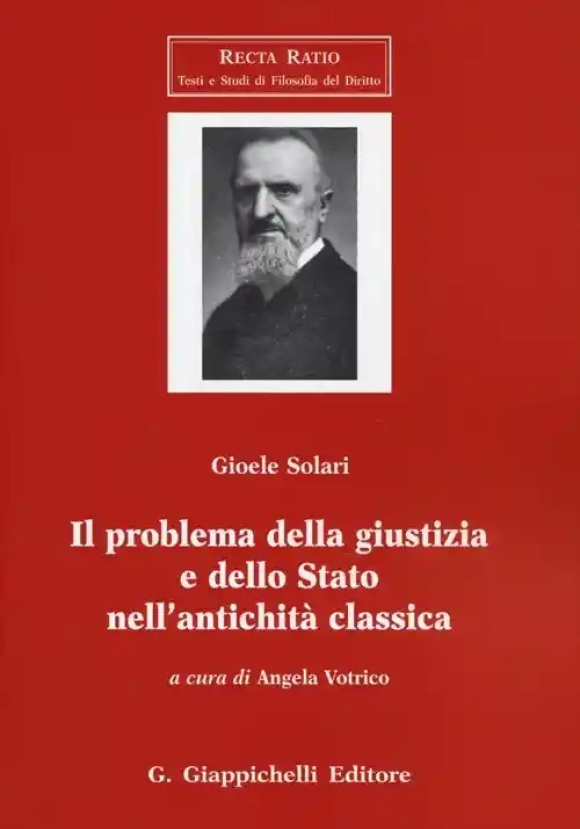 Problema Della Giustizia Stato Antichita