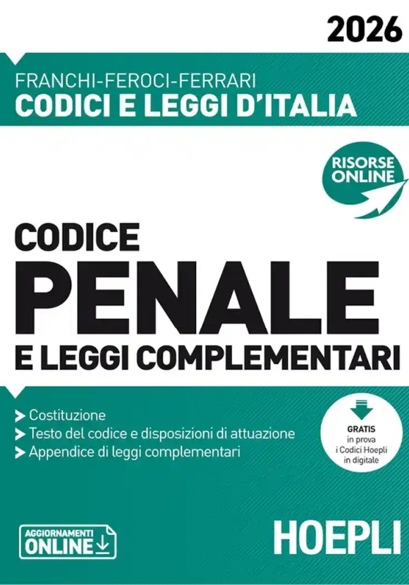Codice Penale 2026 Leggi Compl.