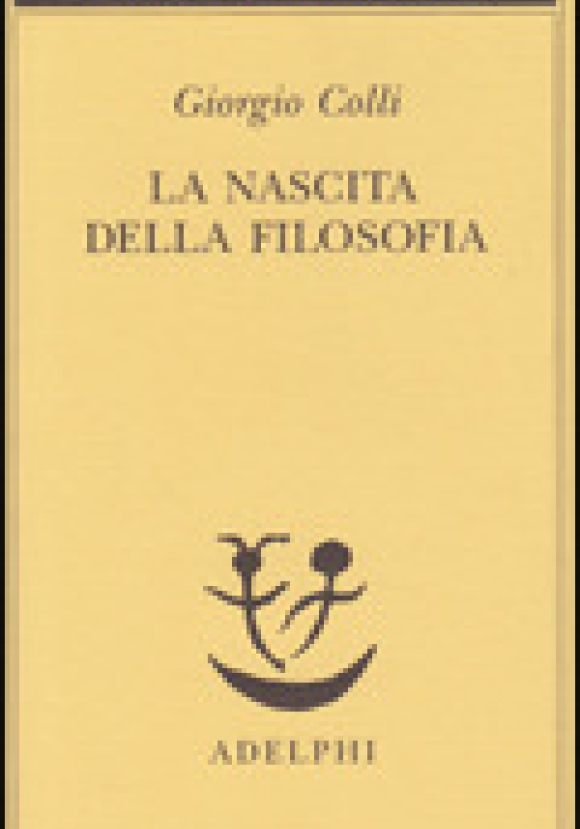Nascita Della Filosofia