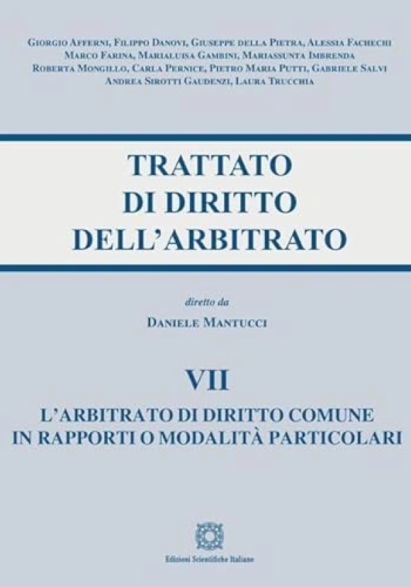 Arbitrato - Trattato Dir.arb.