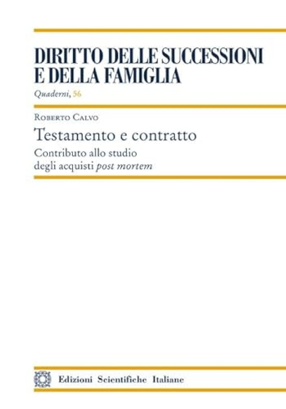 Testamento E Contratto