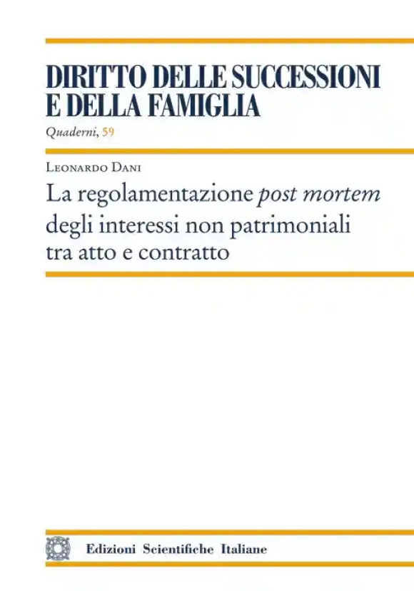 Regolamentazione Post Mortem