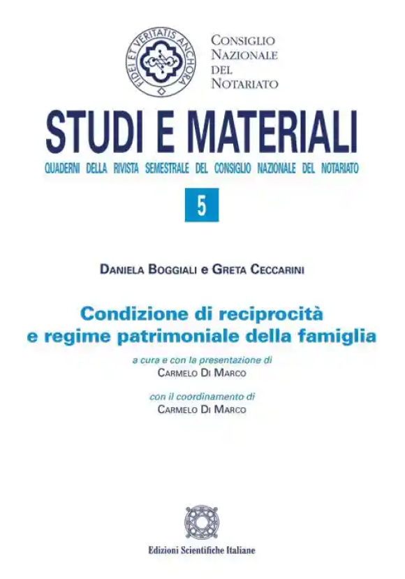 Condizione Di Reciprocita' Reg