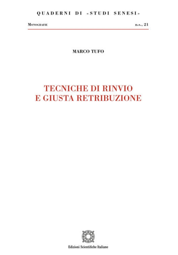 Tecniche Di Rinvio E Giusta Re