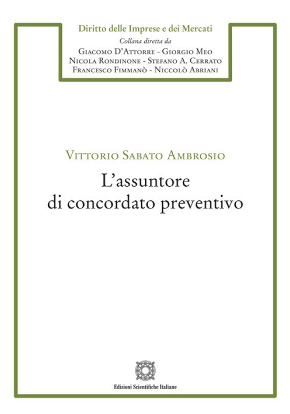 Assuntore Di Concordato Preven