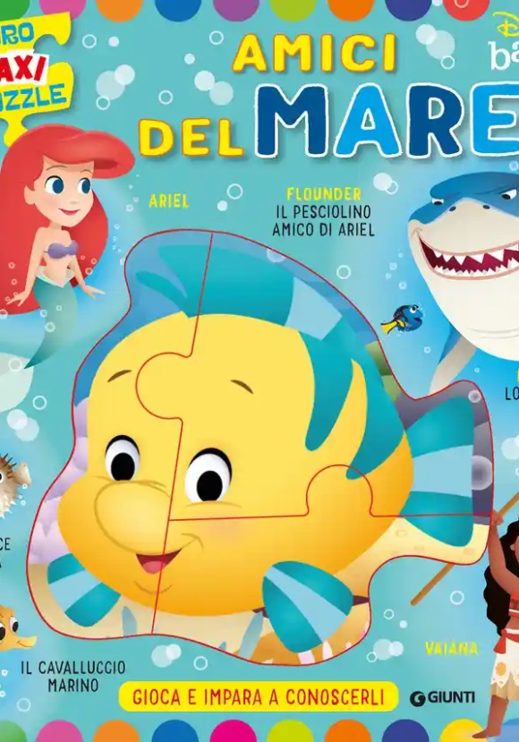 Amici Del Mare. Baby Libro Maxi Puzzle. Ediz. A Colori