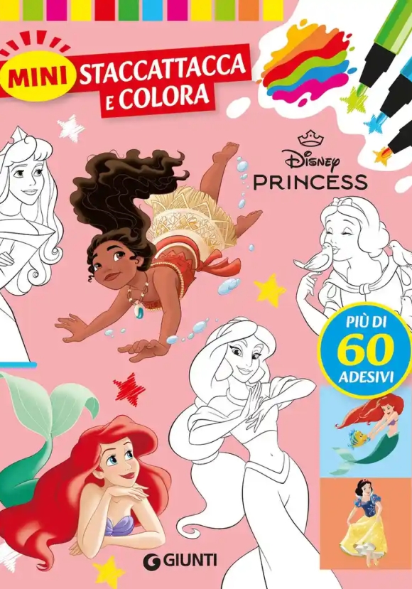 Principesse Mini Staccattacca&colora