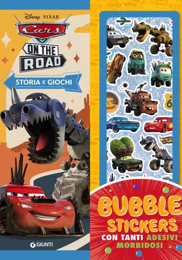 Cars Puffy Stickers