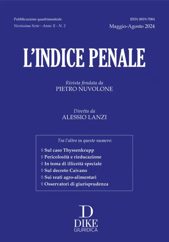 Rivista - L'indice Penale N2/2024
