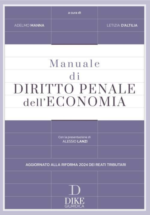Manuale Diritto Penale Dell'economia