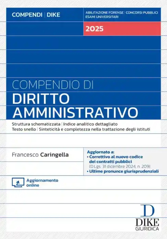 Compendio Diritto Amministrativo 2025