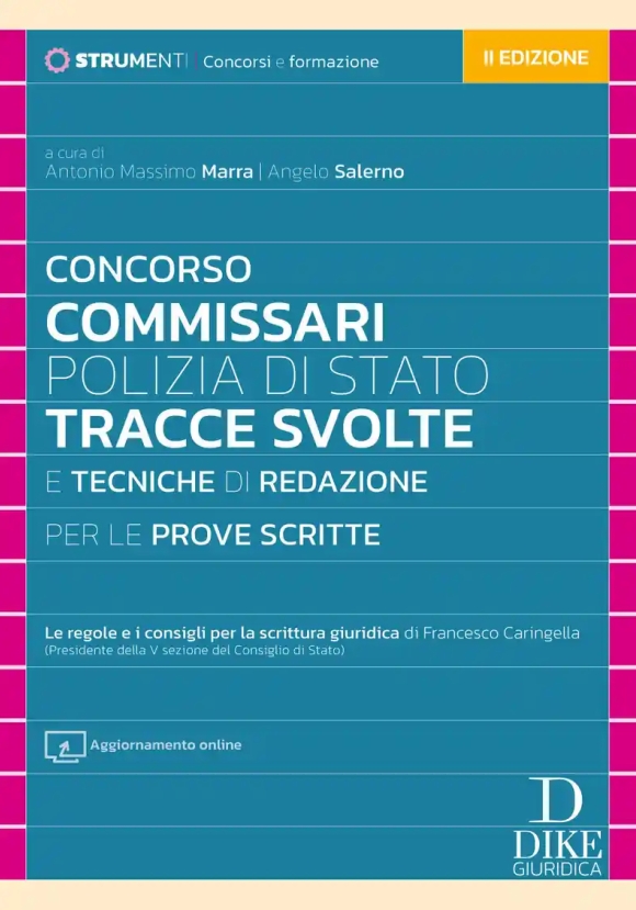 Concorso Commissari Polizia Stato Tracce