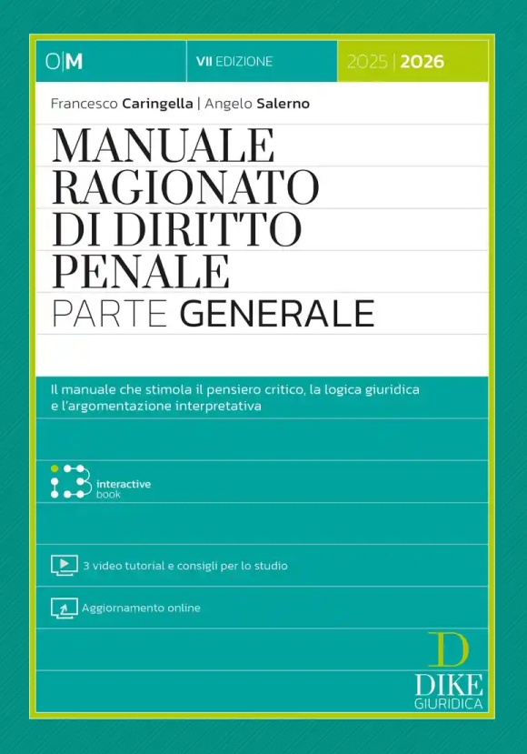 Manuale Ragionato Dir.penale P.gen.2025