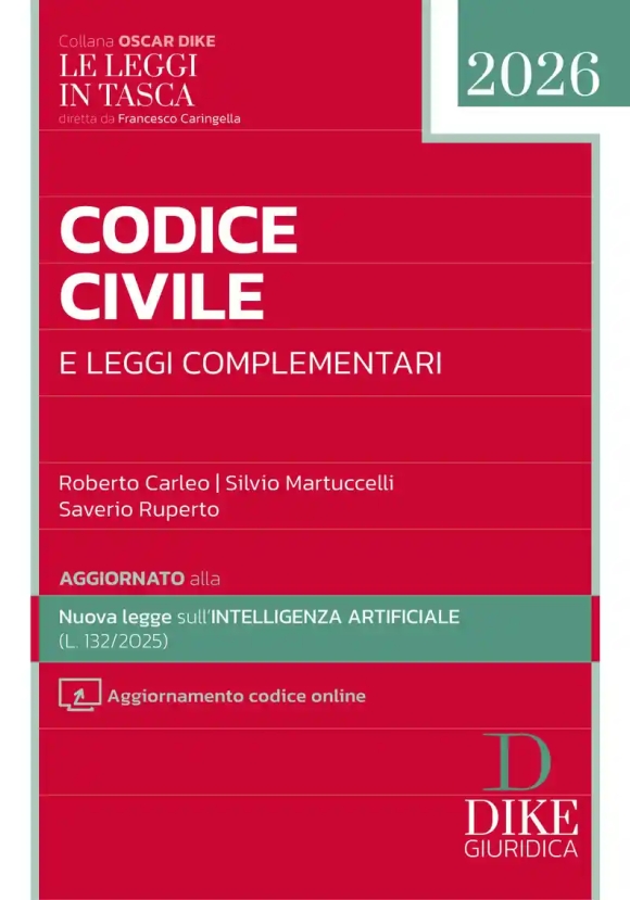 Codice Civile Leggi Compl.2026 Pocket