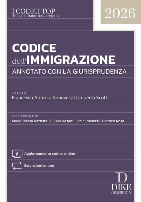 Codice Dell'immigrazione - Annotato