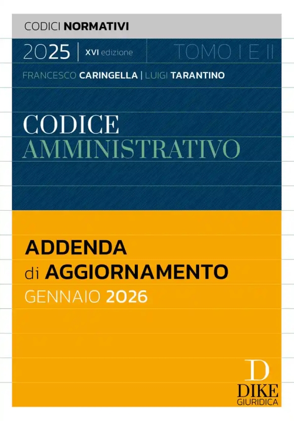 Addenda Agg. Codice Amministrativo 2026