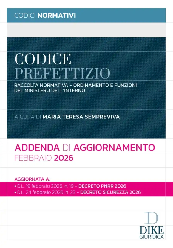 Addenda - Codice Prefettizio 02/2026